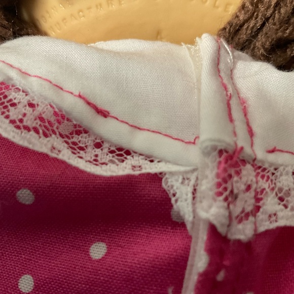 VTG Second Edition Cabbage Patch Kid Girl With Pacifier RARE Gray Eyes - Picture 11 of 11